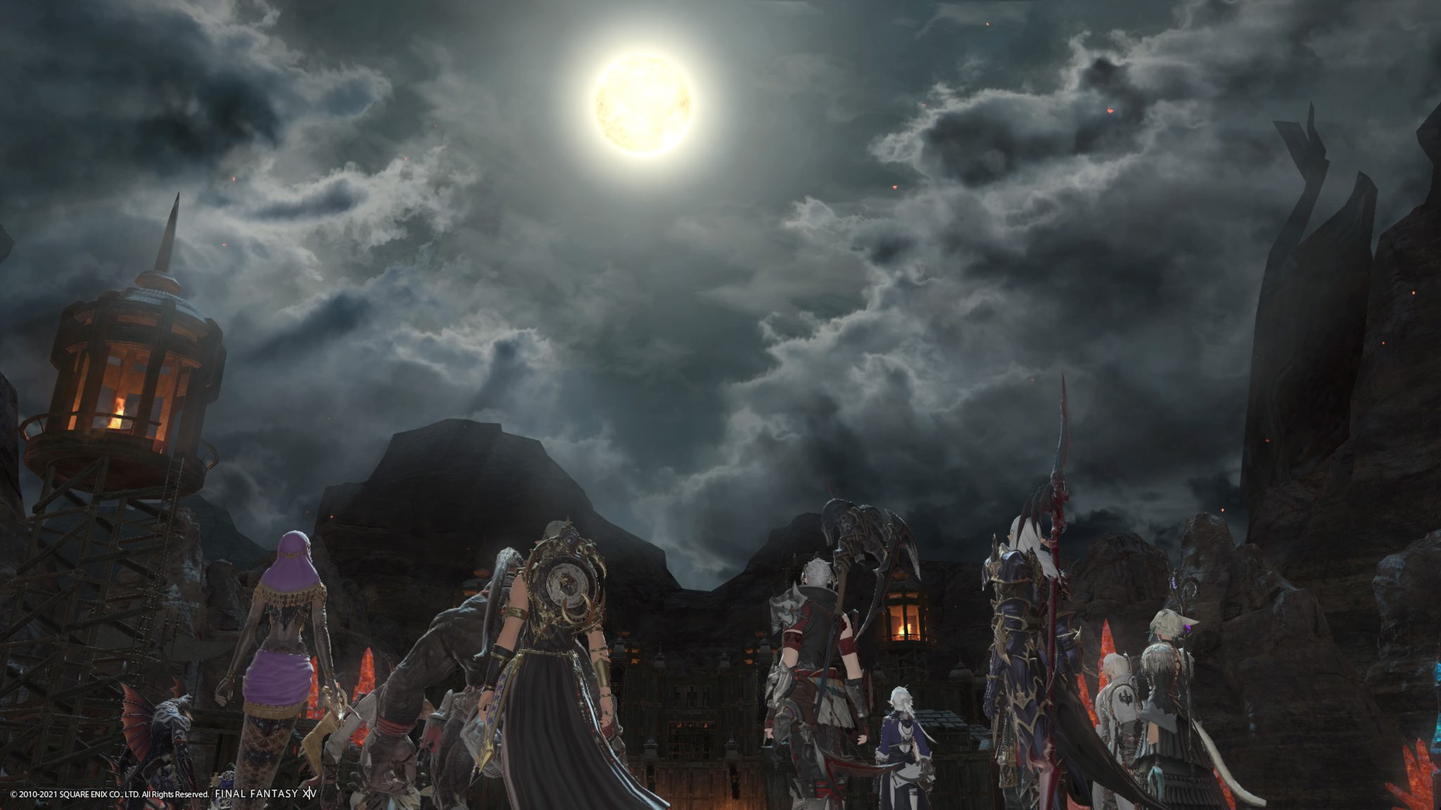 ファイナルファンタジー14 光の戦士 プレイマット 免じ 暁月の