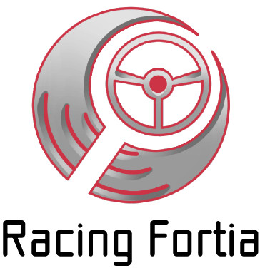 バリアフリーeモータースポーツチーム「Racing Fortia」ロゴ