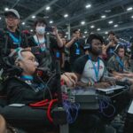 Evoで対戦するジェニ