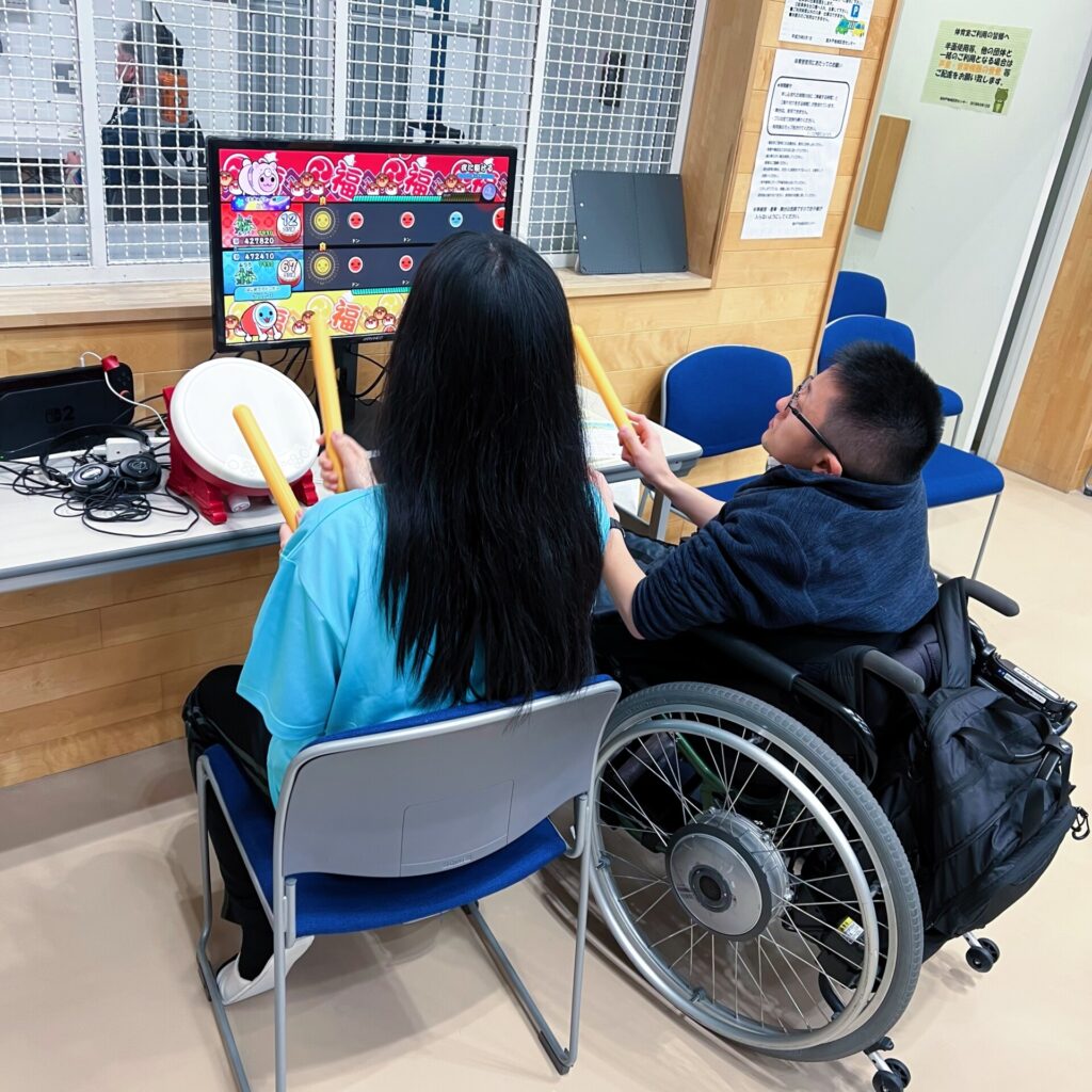 太鼓の達人ブースの様子